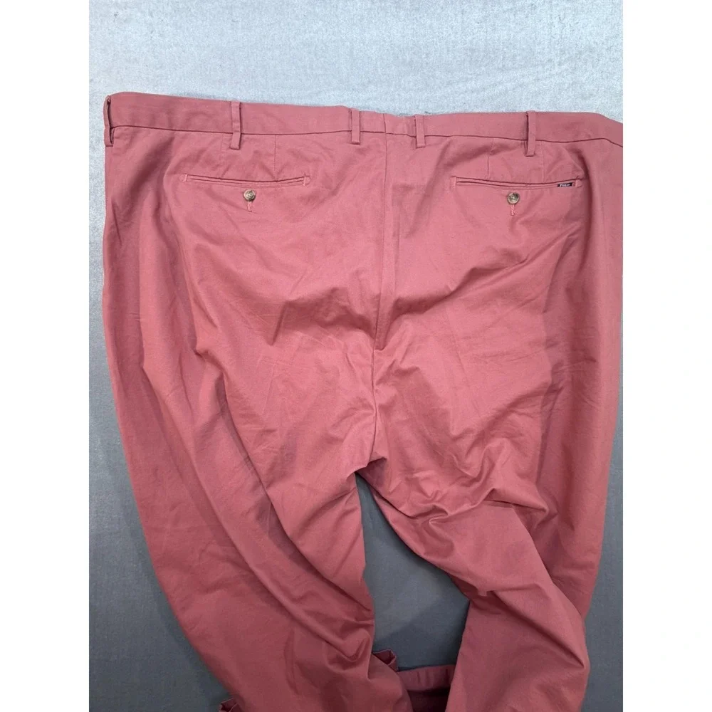 Lot of 2 Polo Ralph Lauren Stretch Classic Fit Dress Pants 52 X 32 BIG Red Green